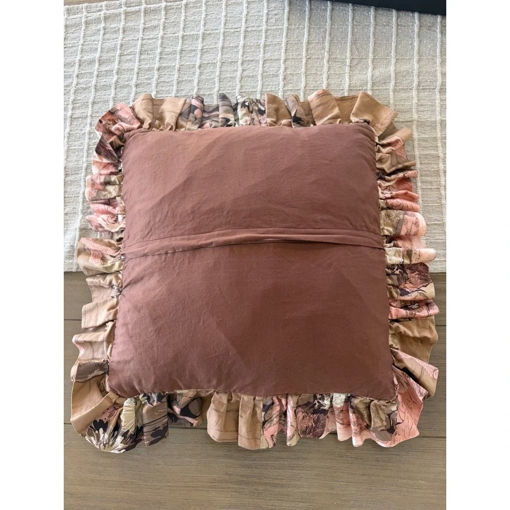 Handmade mushroom pillow